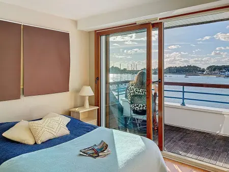 Duplex 132 m² face au port d'Étel, vue panoramique Ria - Photo 14