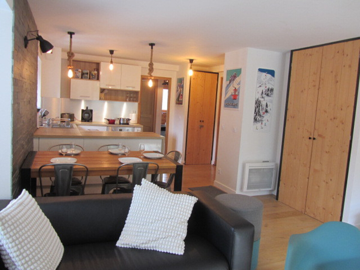 Appartement 3 pièces 6 pers. aux Contamines avec terrasse 56m² - Photo 2