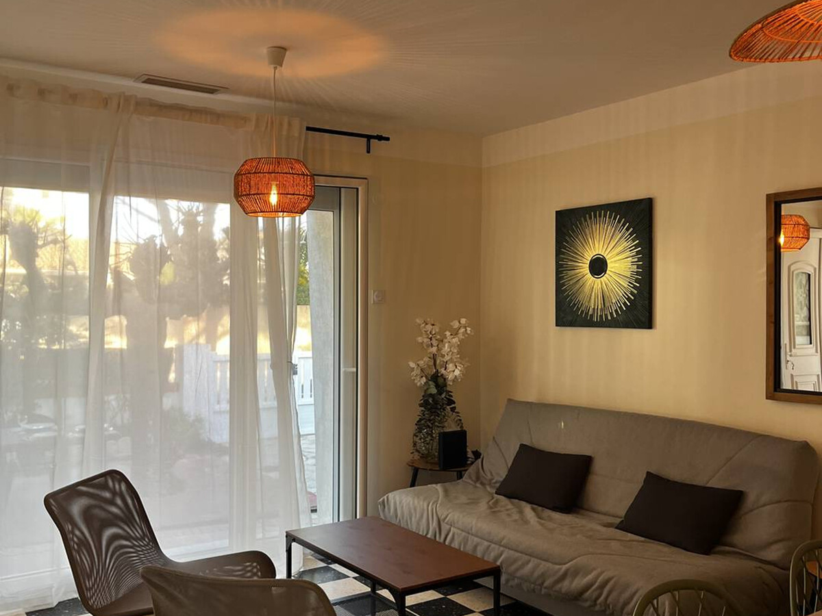 Maison 3 chambres climatisée, 100 m plage à Canet-en-Roussillon - Photo 2