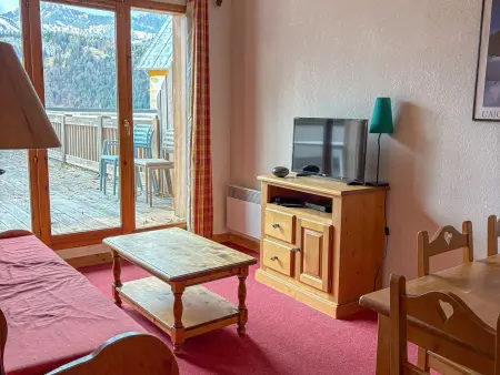 Location appartement à Notre Dame de Bellecombe, Confortable T3 lumineux, près des pistes avec terrasse et wifi