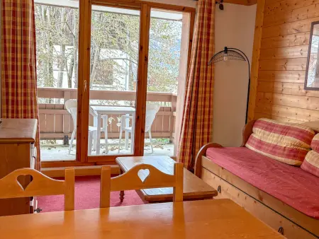 Location appartement à Notre Dame de Bellecombe, Appartement T2 Lumineux, Accès Piscine et Wifi, Proche Pistes