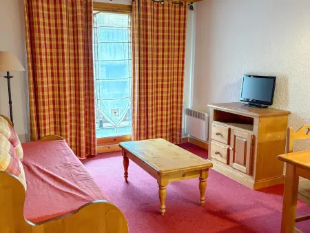 Location appartement à Notre Dame de Bellecombe, Appartement T2 lumineux avec balcon à 4 min des pistes