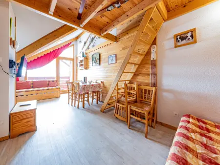 Location appartement à Saint François Longchamp, Duplex 6 pers charme alpin, pied pistes