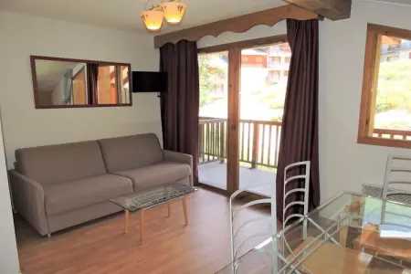 Location appartement à Orelle, Appartement à Orelle avec balcon