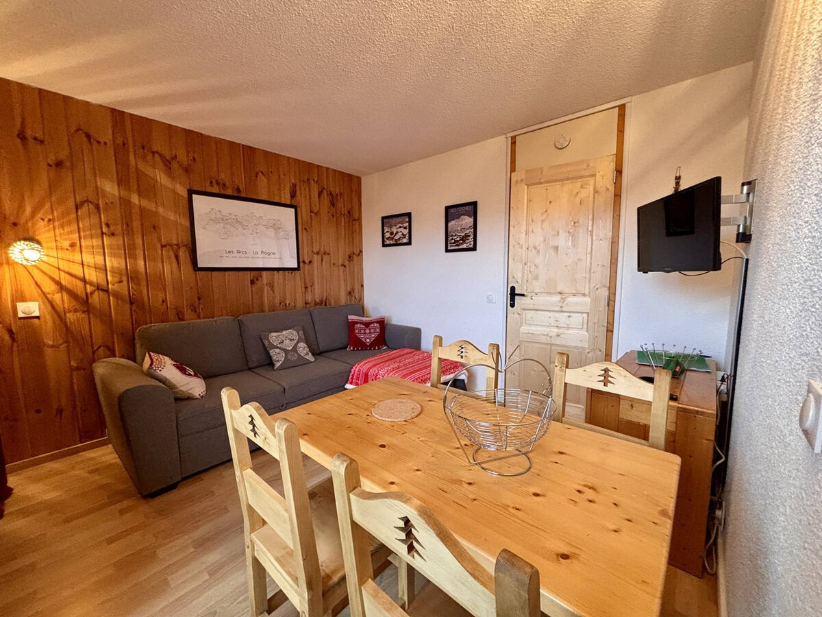 2 pièces 4 pers, balcon vue Mont-Blanc, La Plagne - Photo 1