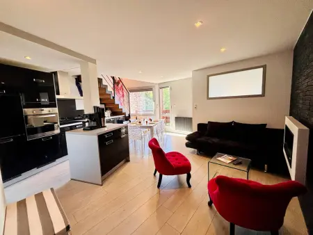 Location appartement à La Plagne Tarentaise, Appartement cosy 7 pers. avec cuisine équipée, balcon et casier à skis - La Plagne