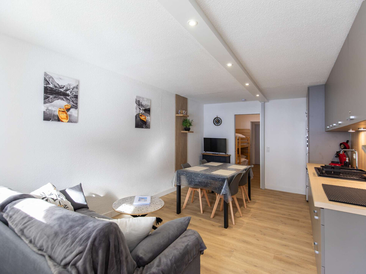 Studio 6 pers, loggia sud, 400 m des pistes à La Mongie - Photo 1