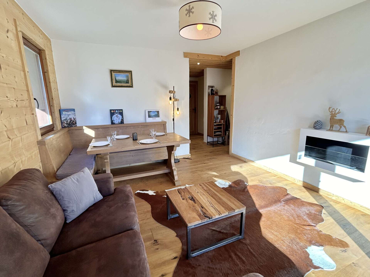 Appartement 2 pièces cabine Megève, 180 m télécabine - Photo 2