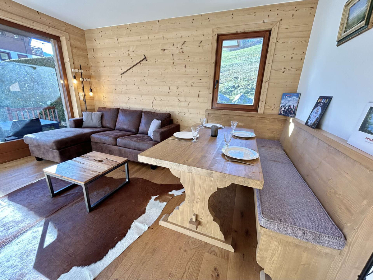 Appartement 2 pièces cabine Megève, 180 m télécabine - Photo 3