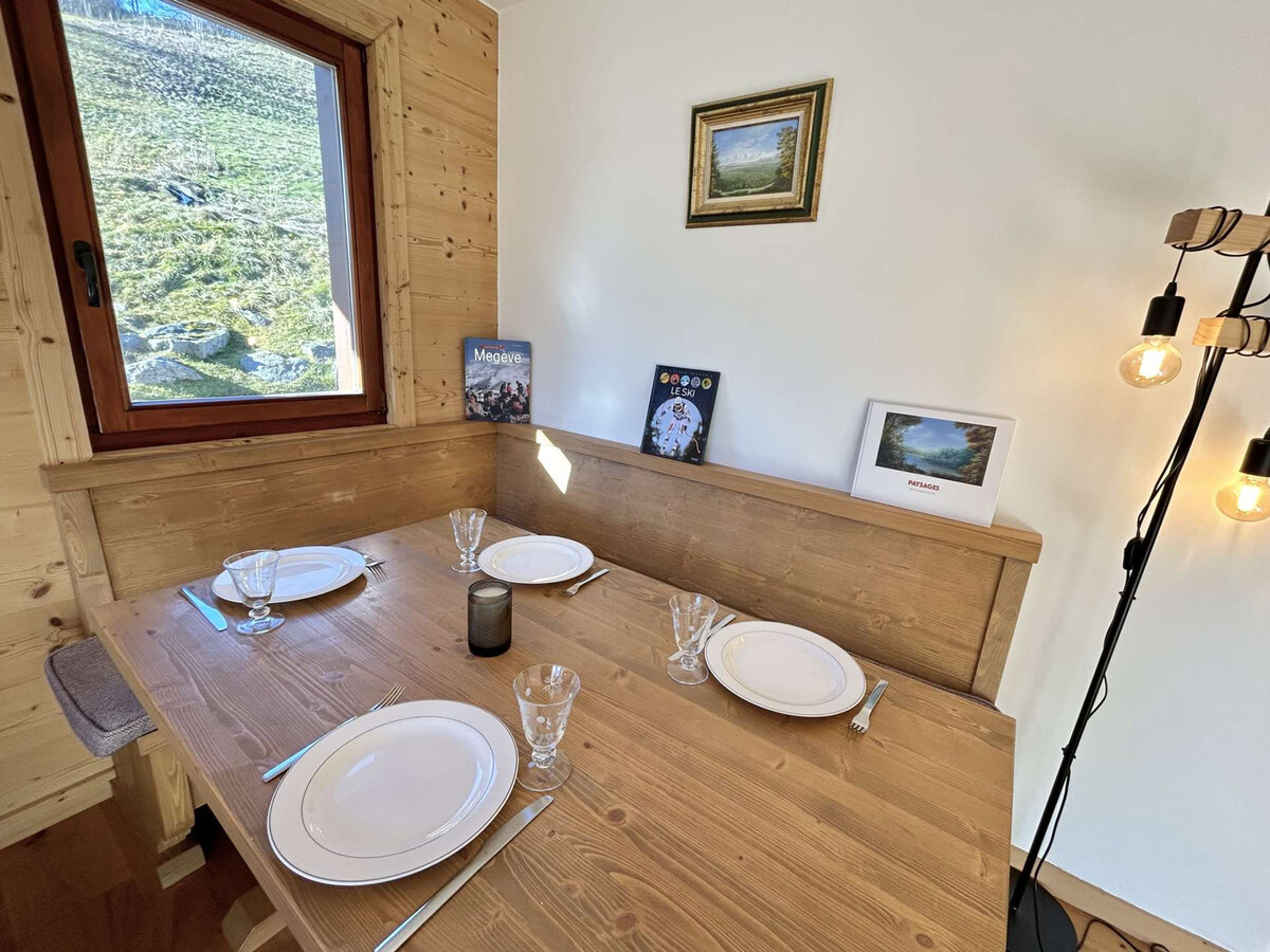 Appartement 2 pièces cabine Megève, 180 m télécabine - Photo 5