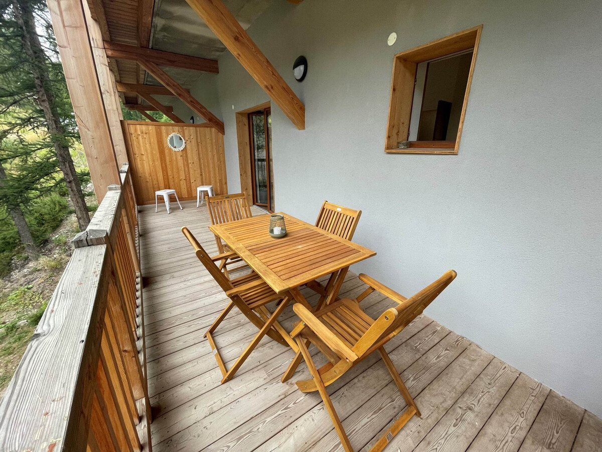 Studio neuf Vars à 5 min des pistes, terrasse montagne - Photo 8