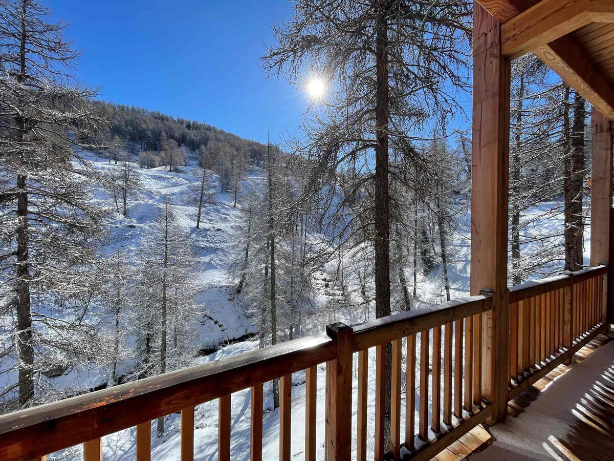 Studio neuf Vars à 5 min des pistes, terrasse montagne - Photo 9