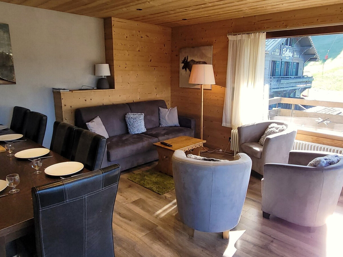 Appartement 85 m² rénové aux Gets, balcons vue pistes - Photo 4