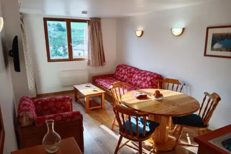 Location appartement à Val Cenis, Appartement avec balcon pour 6 personnes