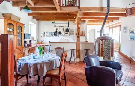 Maison 6 pers. dans bâtiment historique avec piscine : photo 5