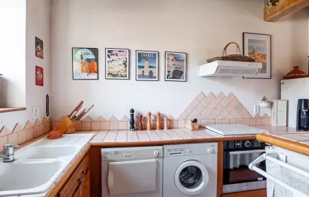 Maison 6 pers. dans bâtiment historique avec piscine : photo 6