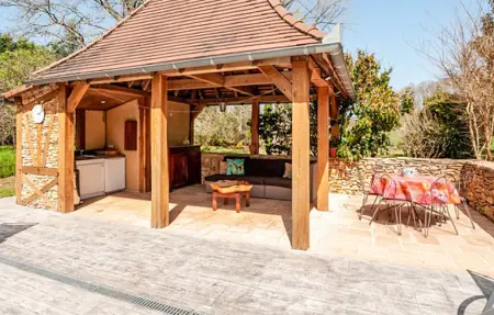 Maison 6 pers. dans bâtiment historique avec piscine : photo 9