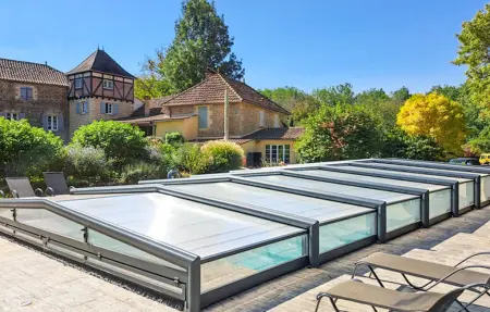Maison 6 pers. dans bâtiment historique avec piscine : photo 11