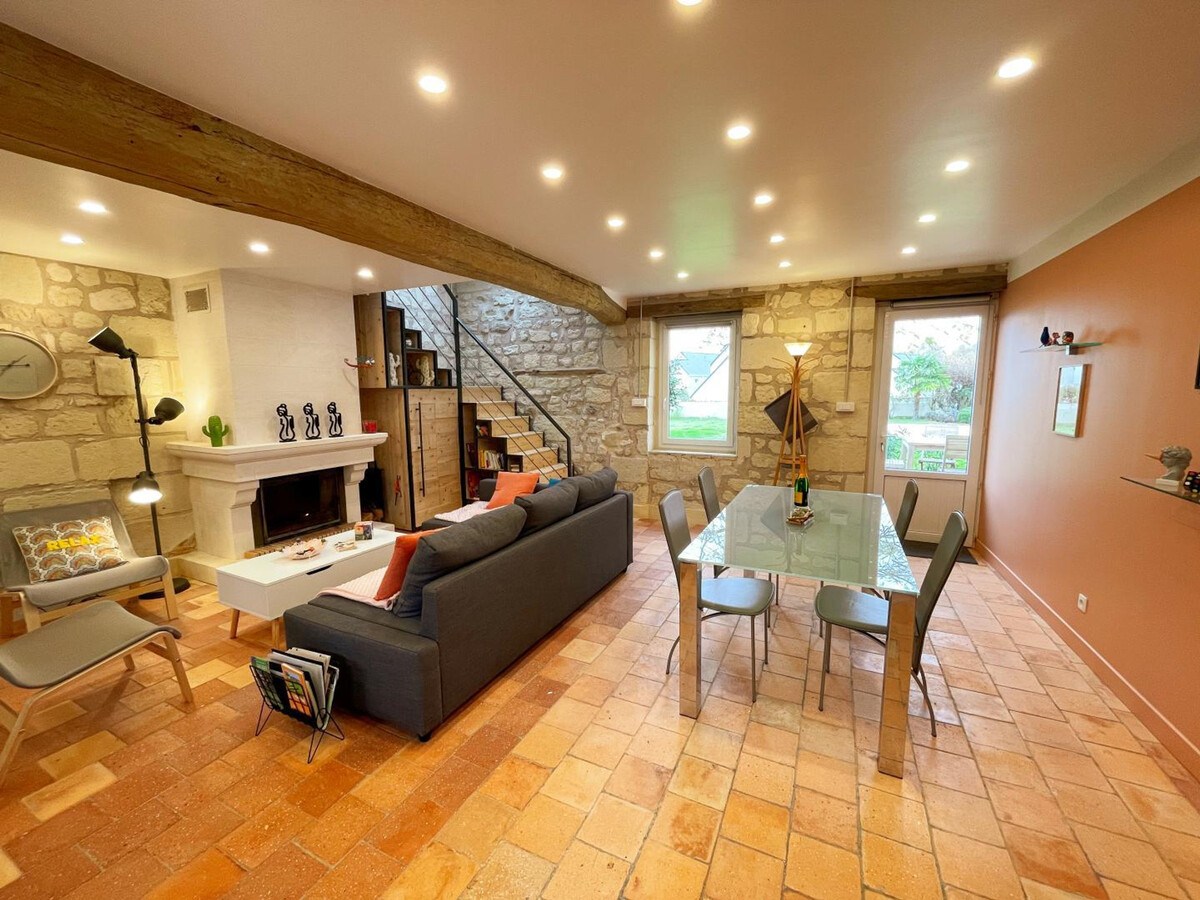 Gîte 4 pers. piscine chauffée en Loire-Anjou - Photo 9
