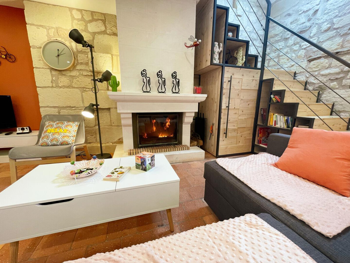 Gîte 4 pers. piscine chauffée en Loire-Anjou - Photo 11