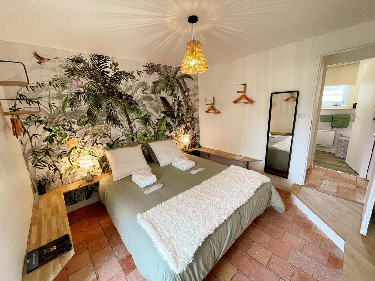 Gîte 4 pers. piscine chauffée en Loire-Anjou - Photo 13