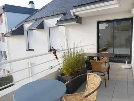 Appartement 44 m² face plage à Étel, balcon Sud - Photo 9