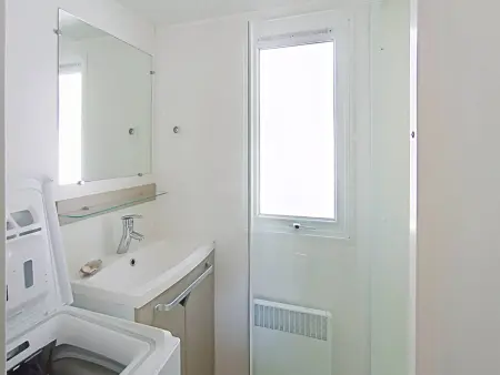 Mobil-home 4 pièces, 1 km plage, terrain privé clos : photo 11