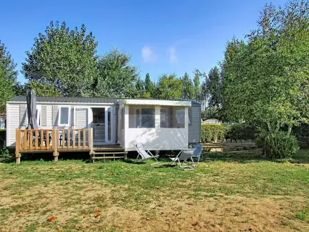 Mobil-home 4 pièces, 1 km plage, terrain privé clos : photo 12
