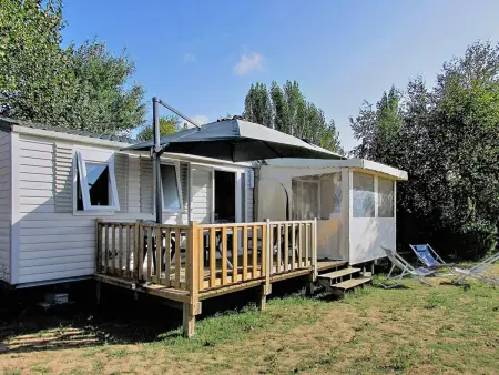 Mobil-home 4 pièces, 1 km plage, terrain privé clos : photo 13