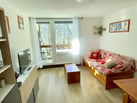 Location appartement à Les Carroz d'Arâches, Studio cabine rénové près ski bus, 4 couchages