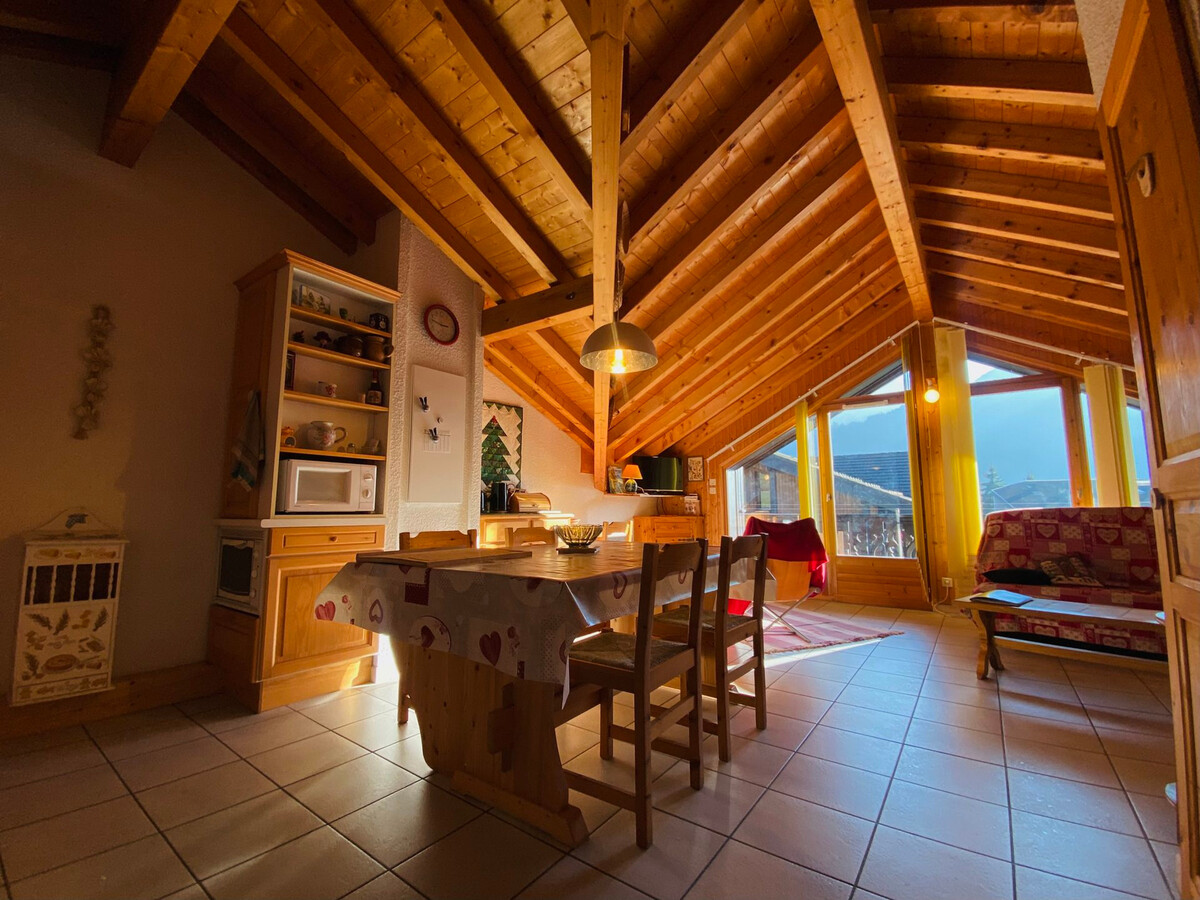 Appartement 53m² centre Samoëns, balcon sud & parking - Photo 4