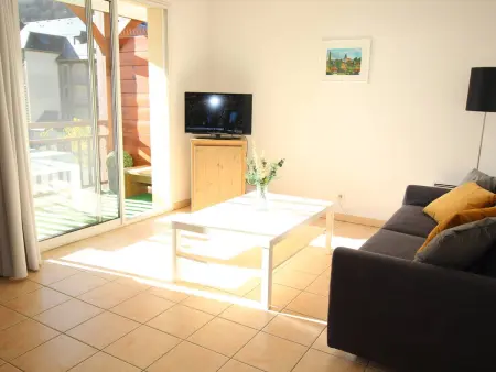 Location appartement à Saint Mamet, T3 Sud avec balcon, piscine, parking, animaux ok et wifi