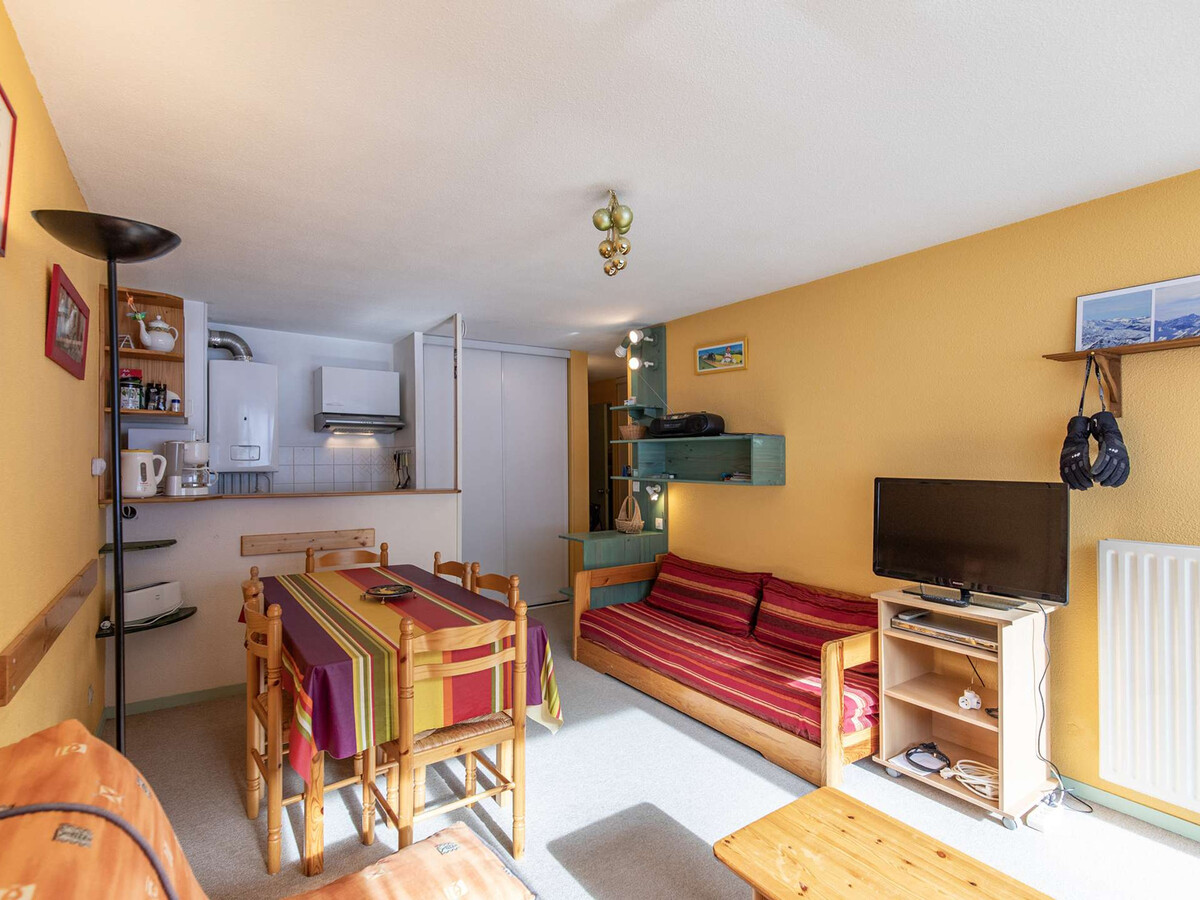 Studio 6 pers avec balcon vue pistes, La Mongie - Photo 1