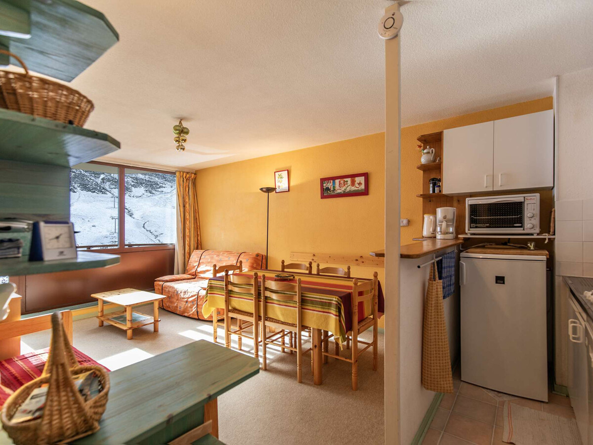 Studio 6 pers avec balcon vue pistes, La Mongie - Photo 2