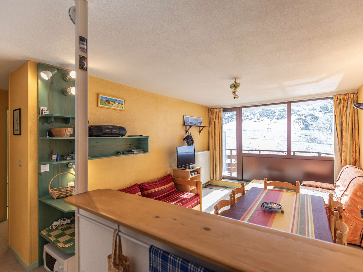 Studio 6 pers avec balcon vue pistes, La Mongie - Photo 6