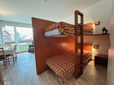 Studio 4 pers. Le Dévoluy, 50m des pistes, terrasse : photo 7