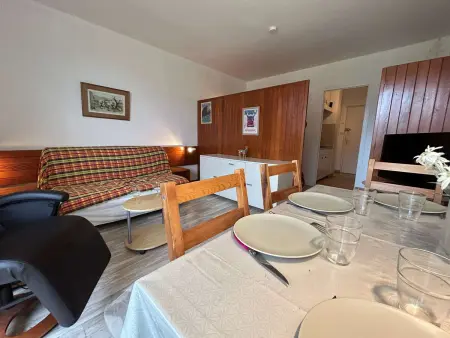 Studio 4 pers. Le Dévoluy, 50m des pistes, terrasse : photo 11