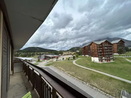 Studio 4 pers. Le Dévoluy, 50m des pistes, terrasse : photo 14