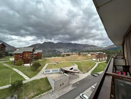 Studio 4 pers. Le Dévoluy, 50m des pistes, terrasse : photo 16