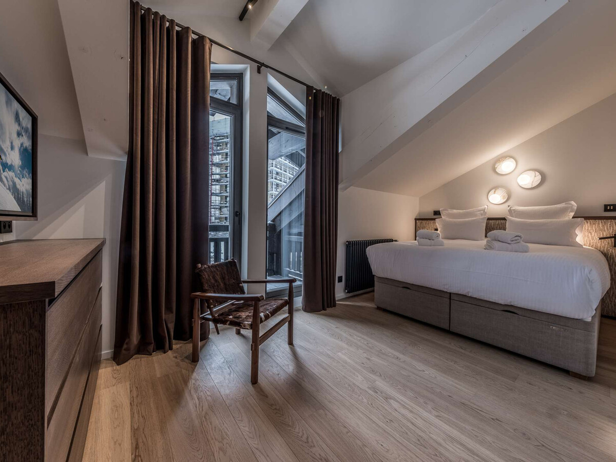 Appartement 9 pers., ski aux pieds à Courchevel, terrasse panoramique - Photo 3