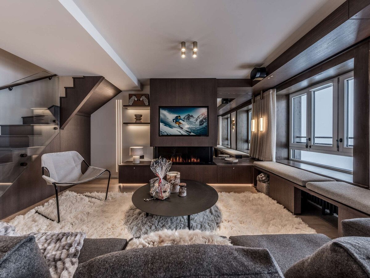 Appartement 9 pers., ski aux pieds à Courchevel, terrasse panoramique - Photo 5