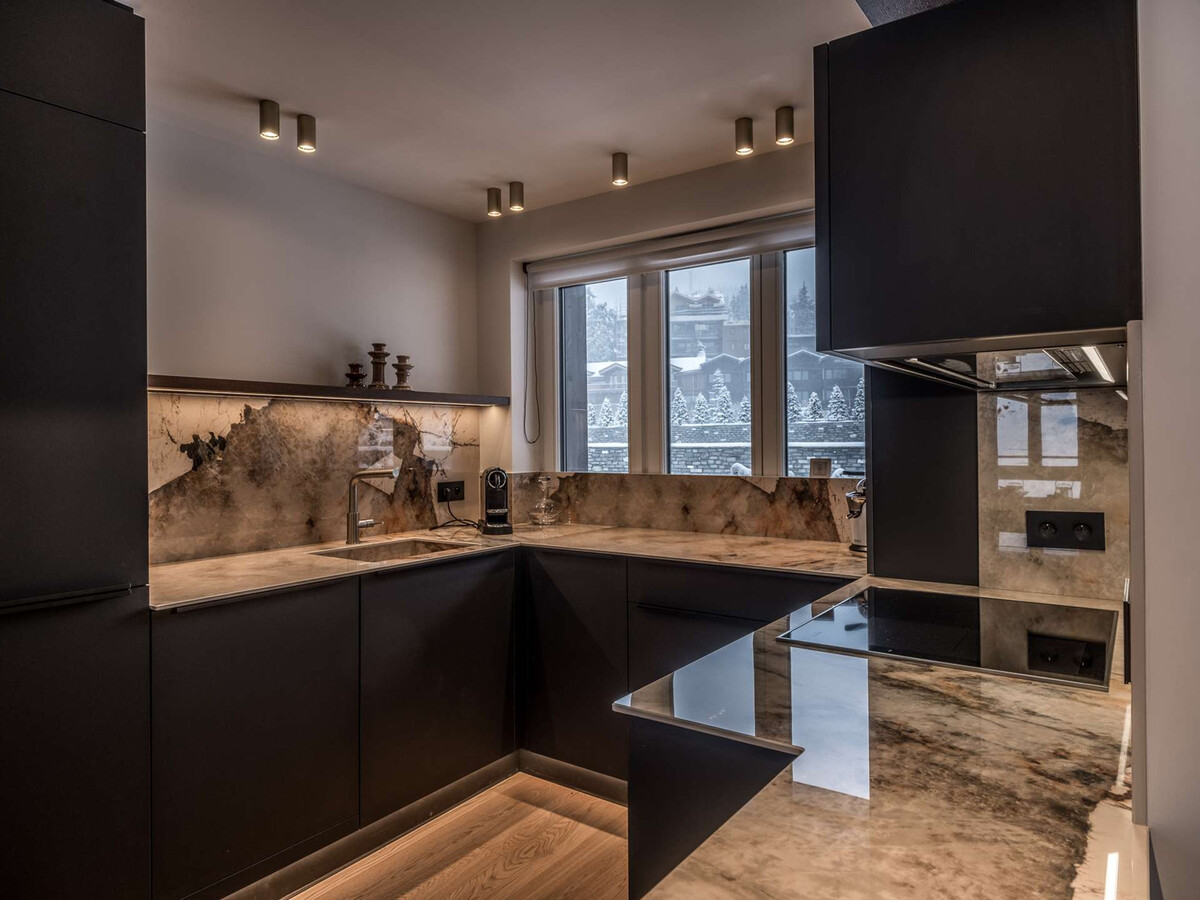 Appartement 9 pers., ski aux pieds à Courchevel, terrasse panoramique - Photo 6