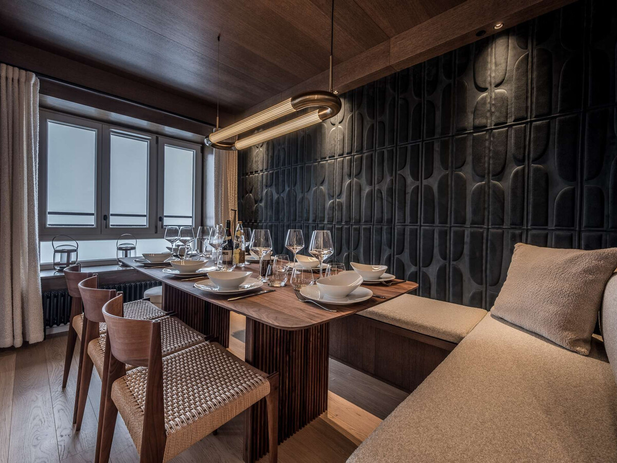 Appartement 9 pers., ski aux pieds à Courchevel, terrasse panoramique - Photo 7