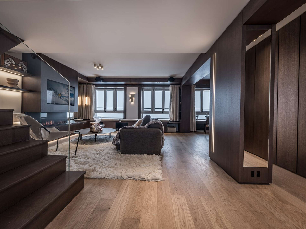 Appartement 9 pers., ski aux pieds à Courchevel, terrasse panoramique - Photo 8