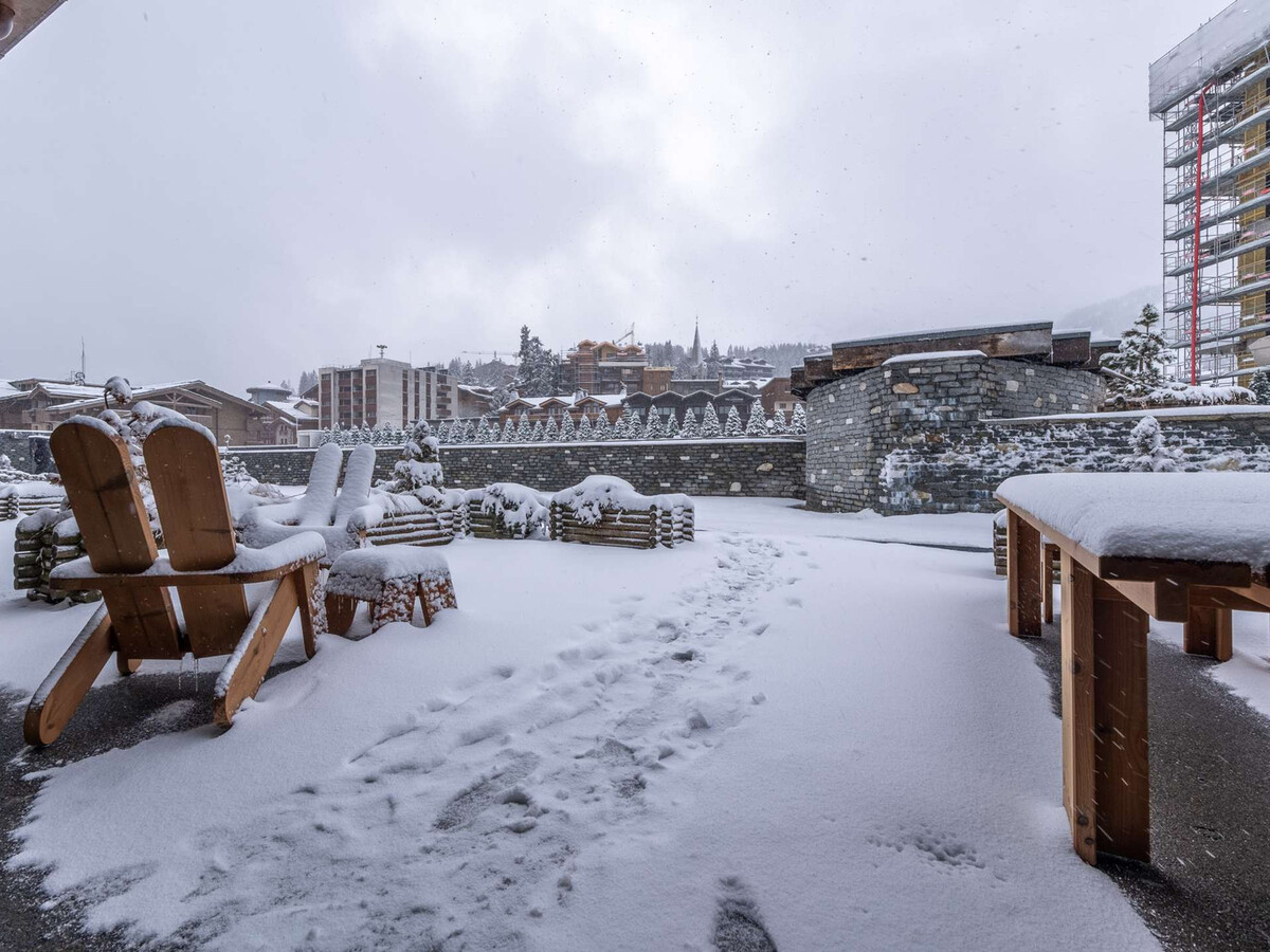 Appartement 9 pers., ski aux pieds à Courchevel, terrasse panoramique - Photo 15