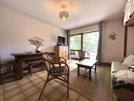 T2 cabine rez-de-jardin avec terrasse à Le Monêtier-les-Bains : photo 5