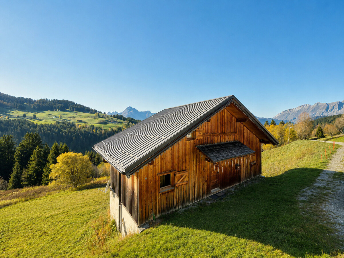 Mazot Savoyard 65m² – Vue Mont Charvin, WiFi - Photo 12