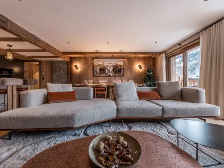 Appartement de luxe, 3 chambres, cheminée, conciergerie 5*, ski room, non-fumeur - Photo 2