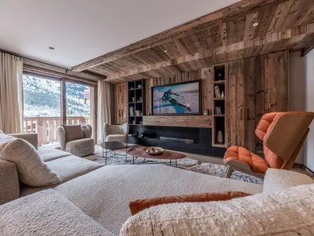 Appartement de luxe, 3 chambres, cheminée, conciergerie 5*, ski room, non-fumeur - Photo 4