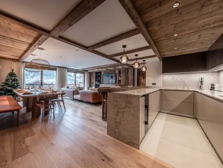 Appartement de luxe, 3 chambres, cheminée, conciergerie 5*, ski room, non-fumeur - Photo 12